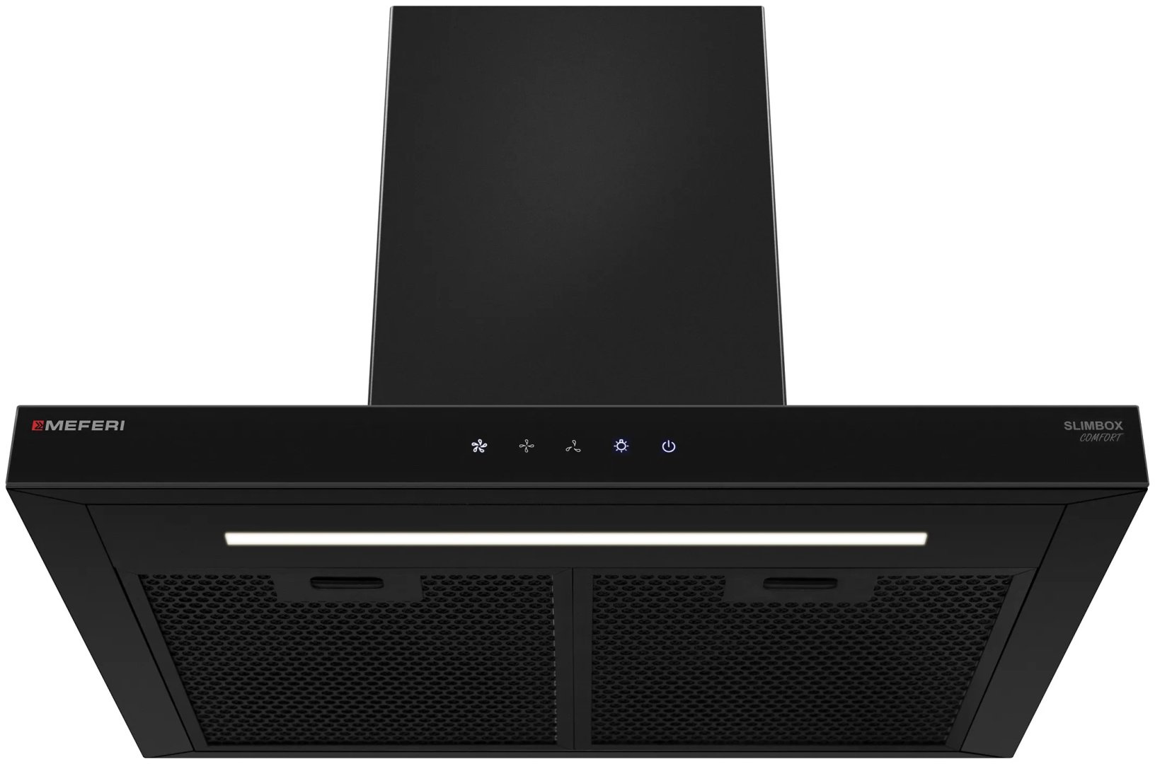 Вытяжка MEFERI SLIMBOX60BK COMFORT черный купить,NaN