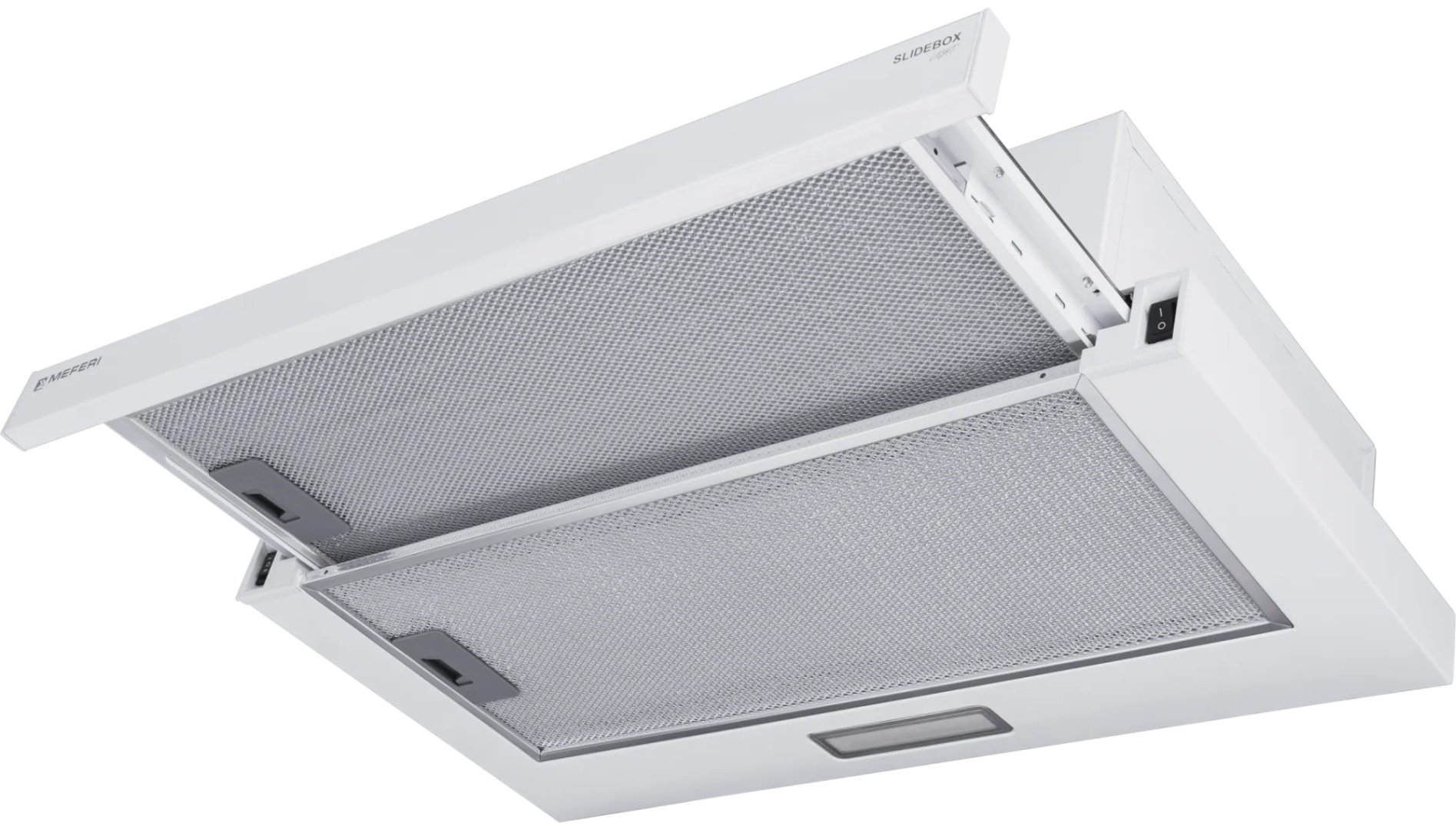 Вытяжка MEFERI SLIDEBOX60WH LIGHT белый купить,NaN