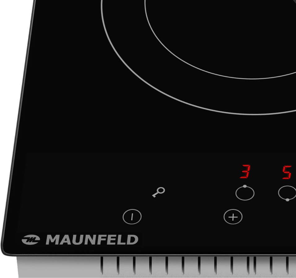 Варочная поверхность MAUNFELD AVCE3022DBK черный купить,NaN