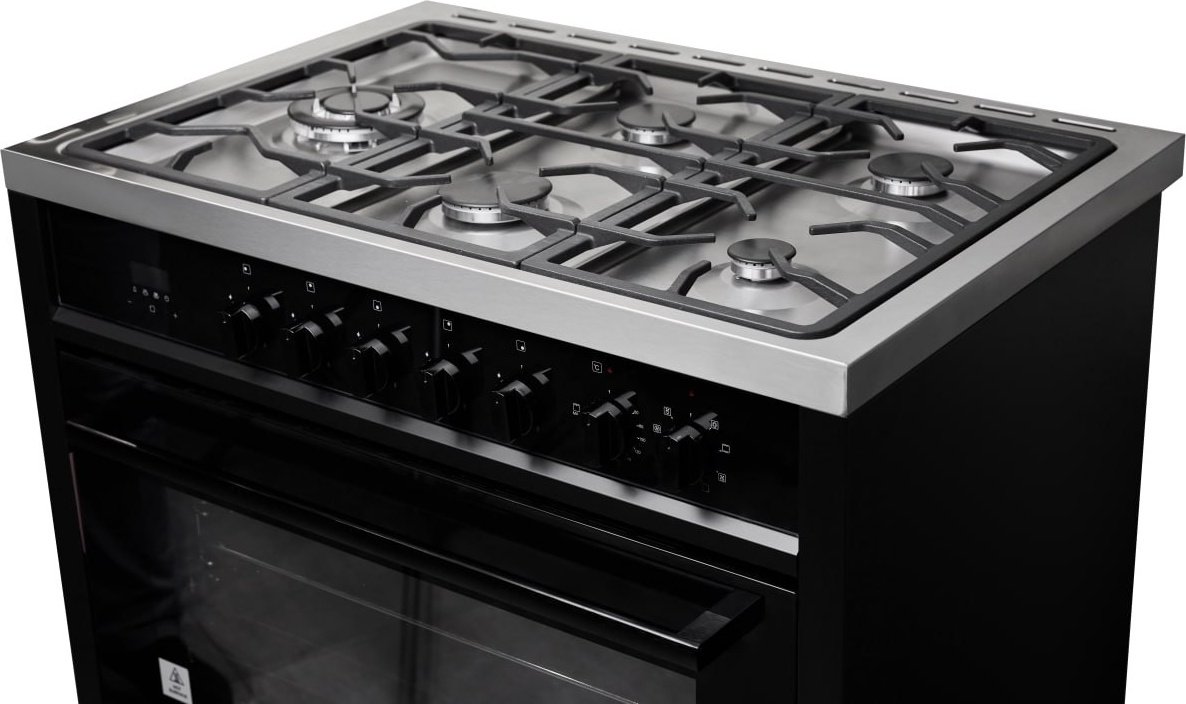 Кухонная плита Hofmann CC9585BMTHF стальной купить,NaN