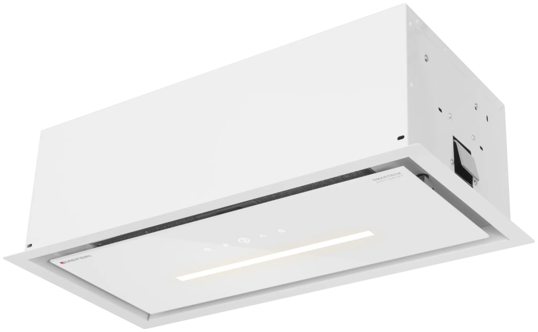 Вытяжка MEFERI SMARTBOX60WH GLASS COMFORT белый купить,120990