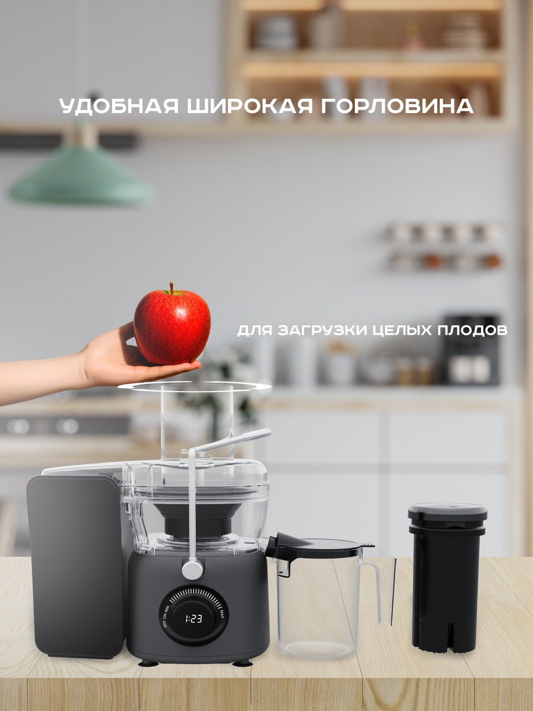 Соковыжималка Hofmann SSJD10MGHF серый купить,NaN