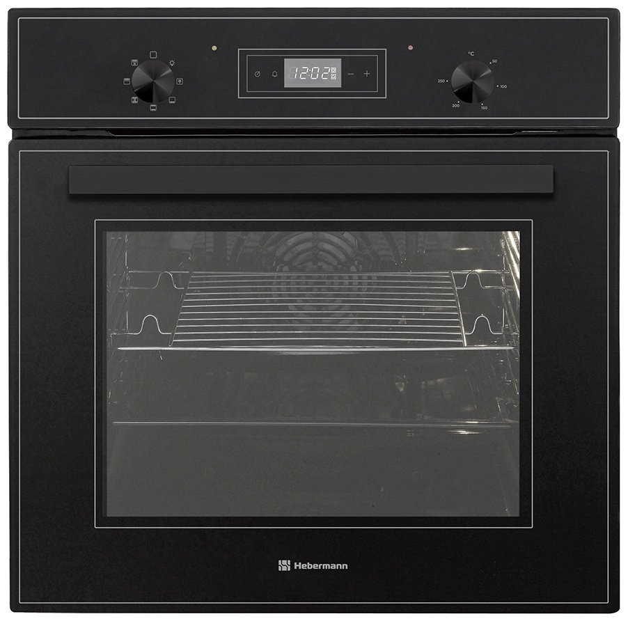 Духовой шкаф Hebermann HBBO 6007.3 B черный купить,NaN