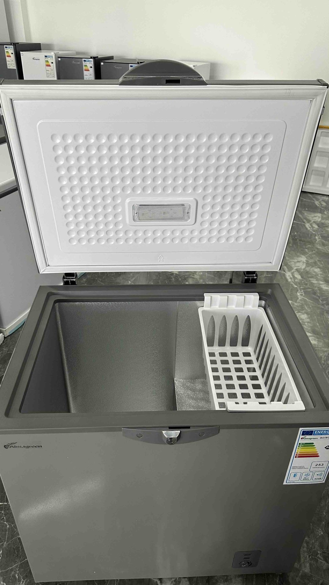 Морозильник Almagreen BD/BC-260G 260 л серый купить,NaN