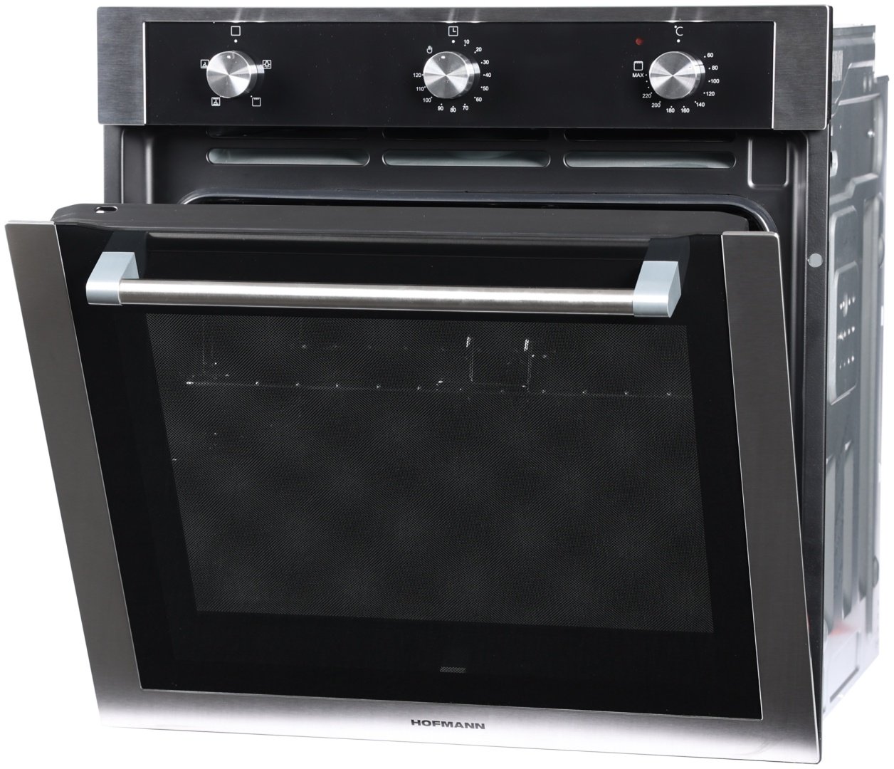 Духовой шкаф Hofmann OBS643SG3HF серебристый купить,NaN