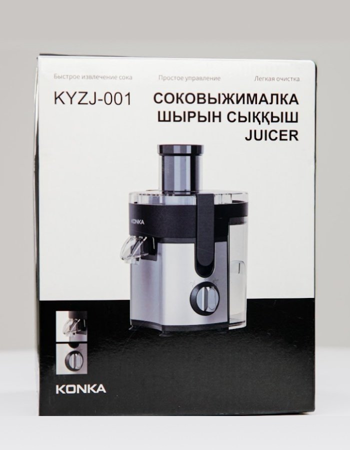 Соковыжималка KONKA KYZJ-001 черный, серый купить,24990