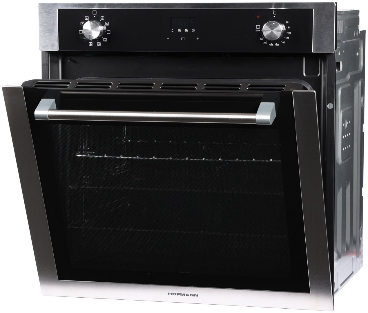 Духовой шкаф Hofmann OBS6103SG3HF серебристый купить,NaN