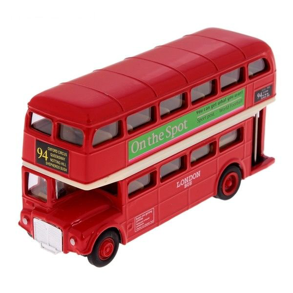 Автобус Welly 1:34 London Bus красный купить,NaN