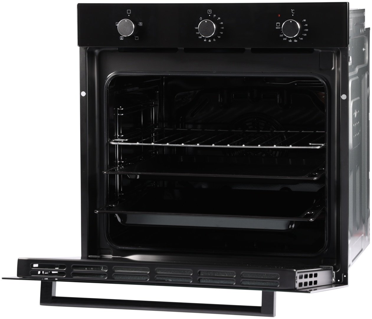 Духовой шкаф Hofmann OBS643BG3HF черный купить,NaN