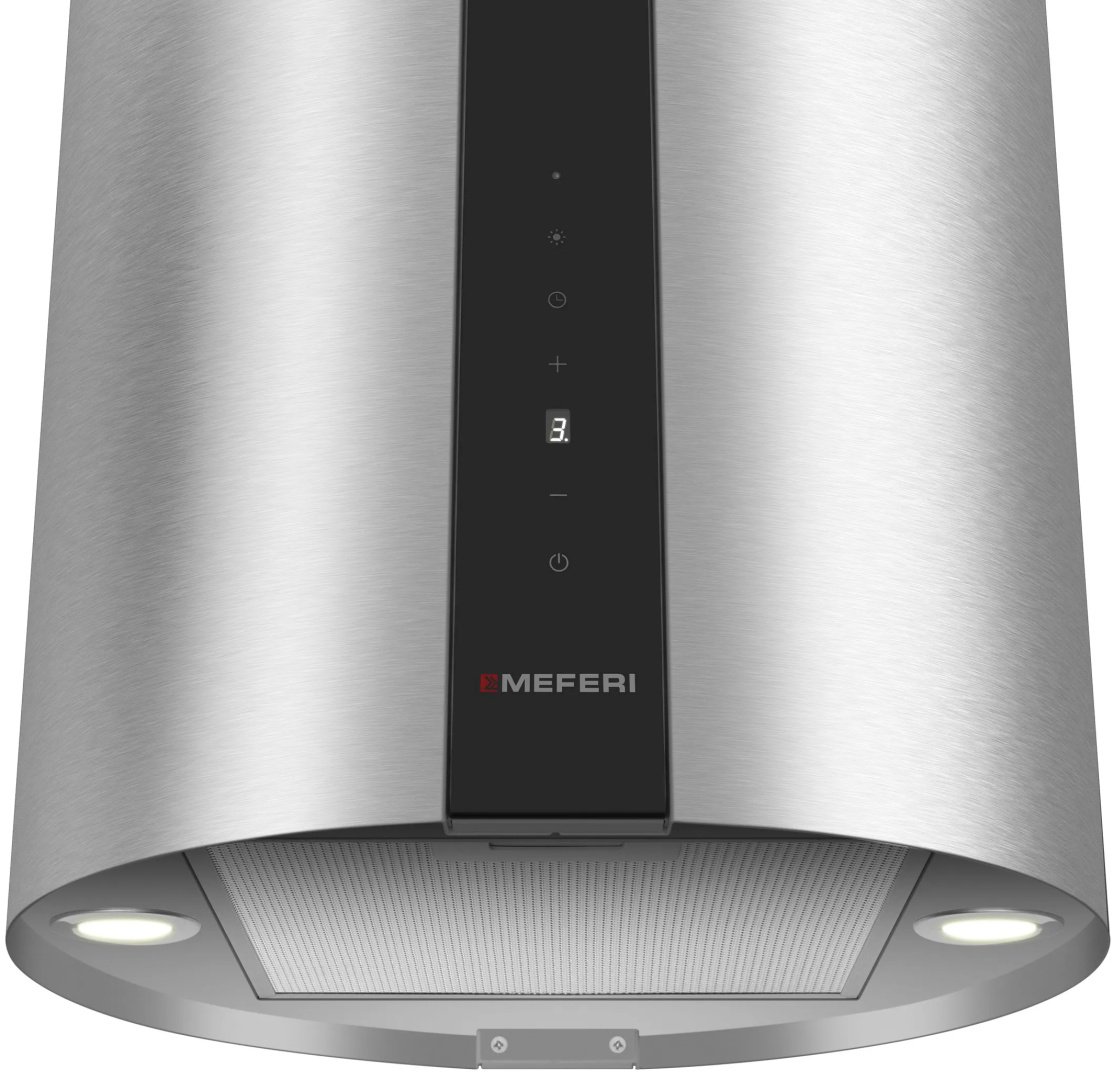 Вытяжка MEFERI TUBE40IX ISLA COMFORT PLUS стальной купить,NaN