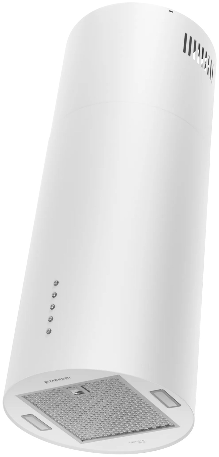 Вытяжка MEFERI TUBE35WH ISLA ULTRA белый купить,NaN
