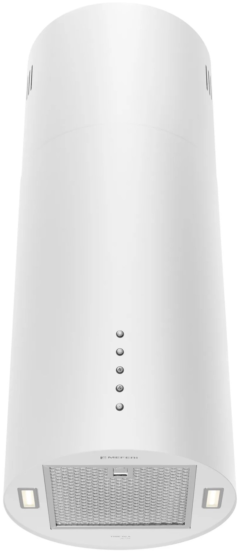 Вытяжка MEFERI TUBE35WH ISLA ULTRA белый купить,NaN