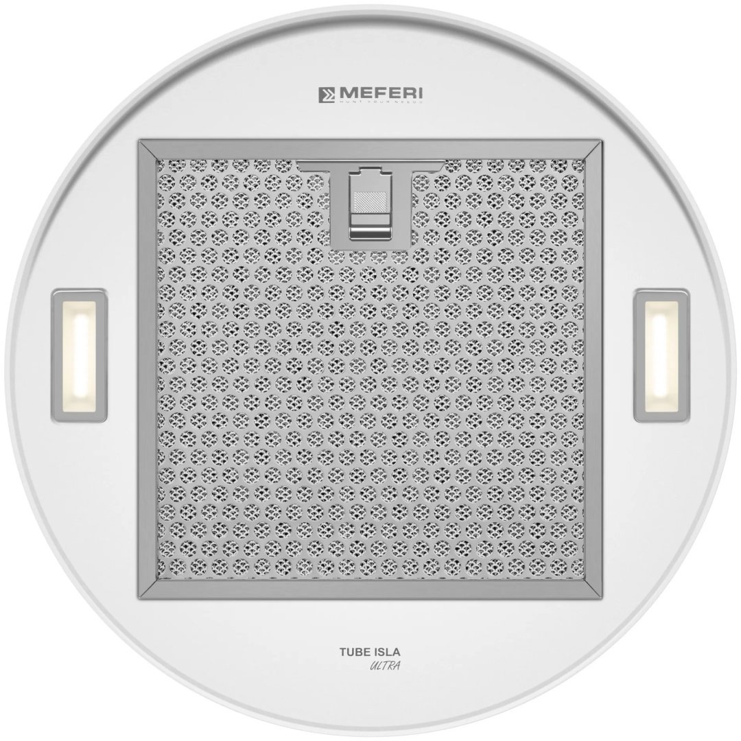 Вытяжка MEFERI TUBE35WH ISLA ULTRA белый купить,NaN