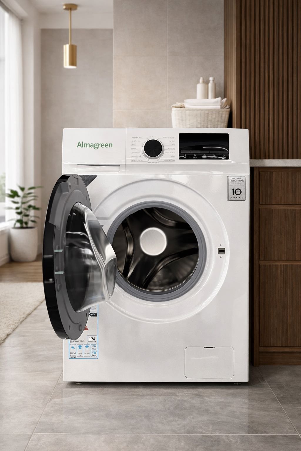 Стиральная машина Almagreen AG-F1-07WD белый купить,NaN