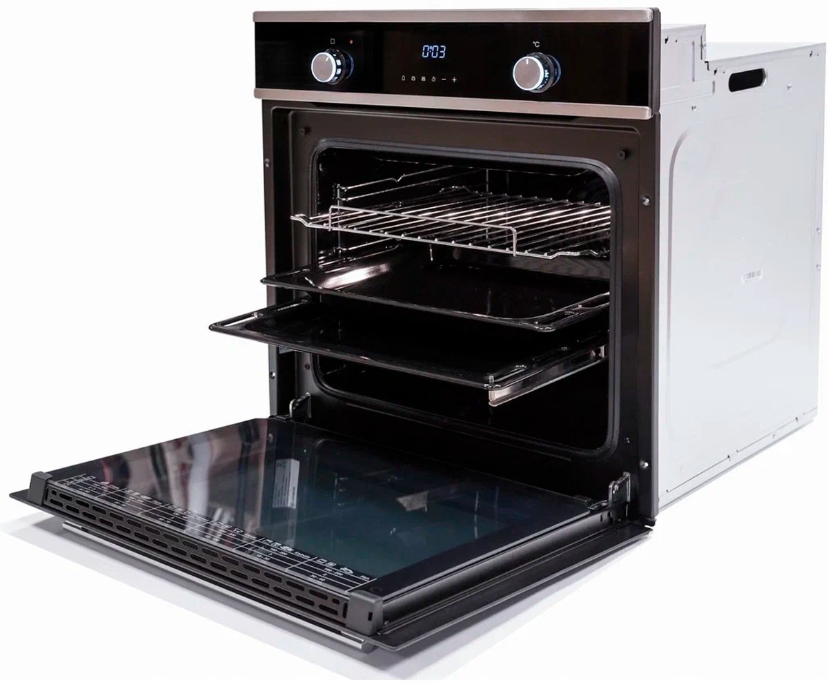 Духовой шкаф HAUSLER HLS-B072Q9DBC черный купить,NaN