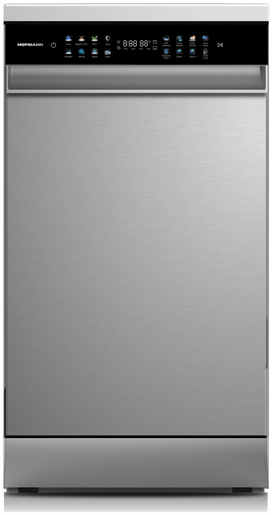 Посудомоечная машина Hofmann DW-109TBS/HF стальной купить,NaN