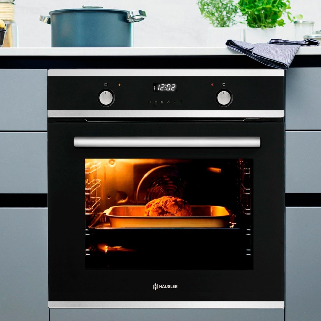 Духовой шкаф HAUSLER HLS-B072Q9DBC черный купить,NaN