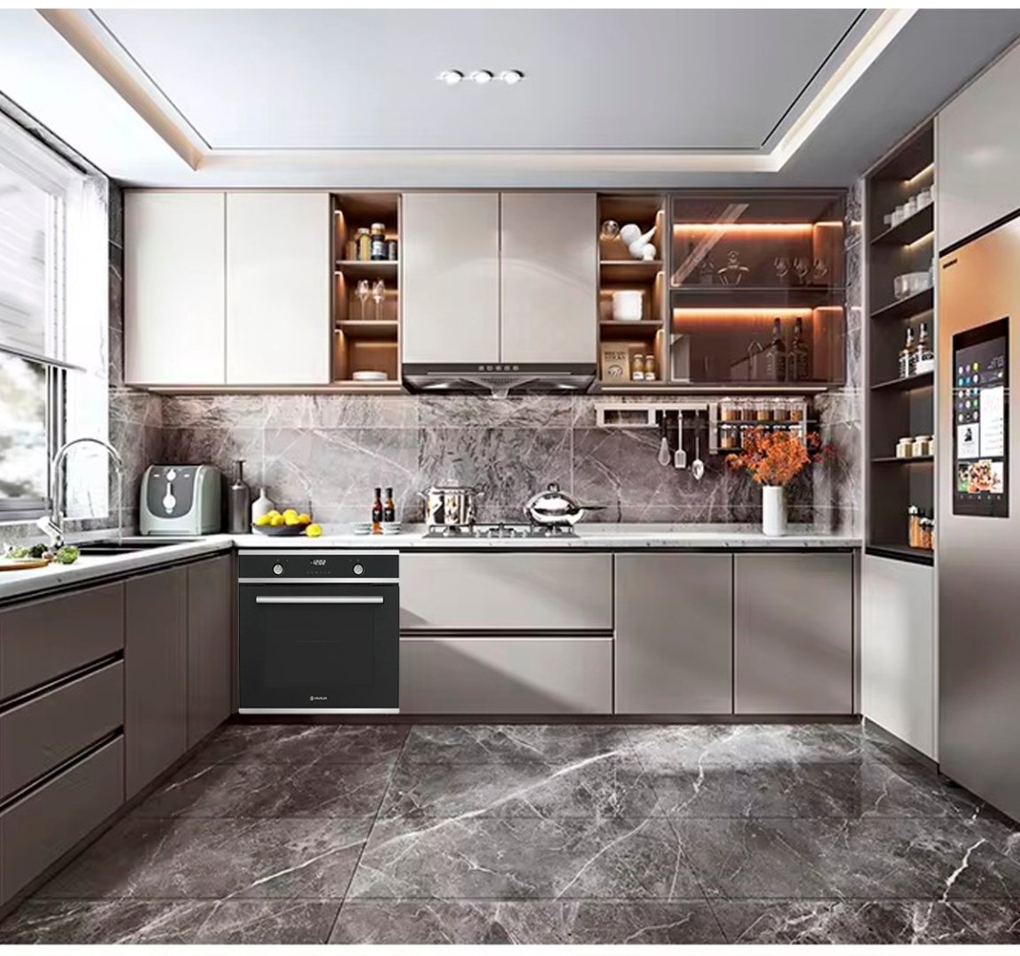 Духовой шкаф HAUSLER HLS-B072Q9DBC черный купить,NaN