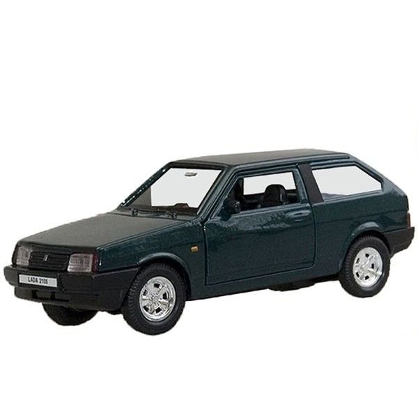 Автомобиль Welly 1:34-39 Lada 2108 зеленый купить,NaN