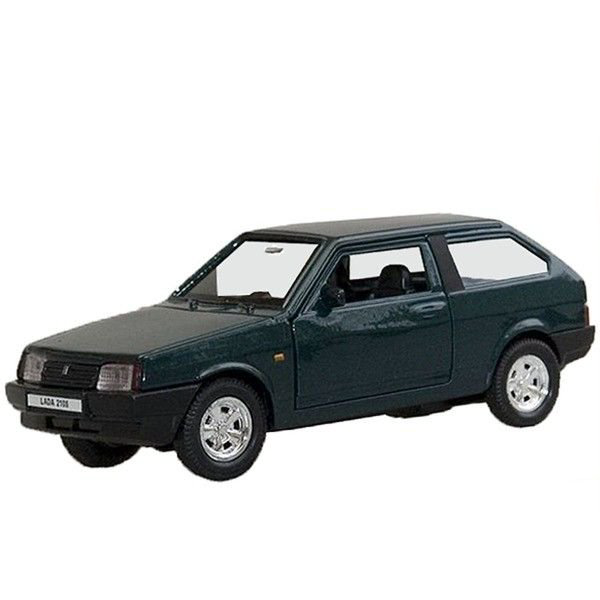 Автомобиль Welly 1:34-39 Lada 2108 зеленый купить,NaN