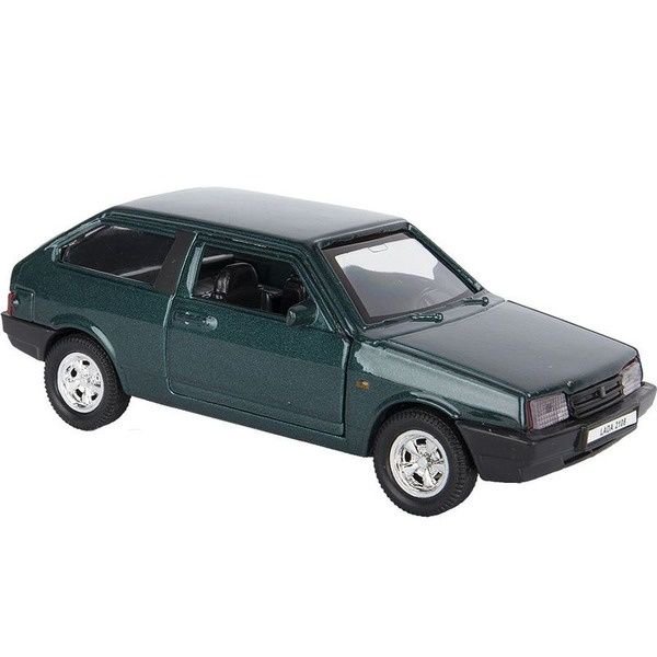 Автомобиль Welly 1:34-39 Lada 2108 зеленый купить,NaN