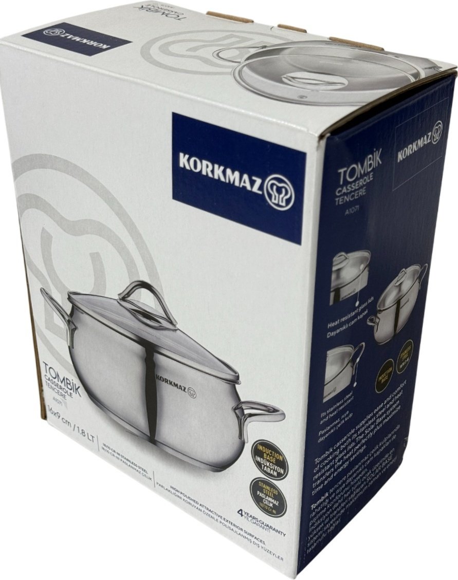 Кастрюля Korkmaz Tombık Casserole 16х9см 1.8л