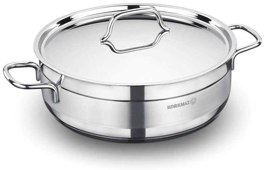 Кастрюля Korkmaz Alfa Low Casserole 24х8см 3.5л