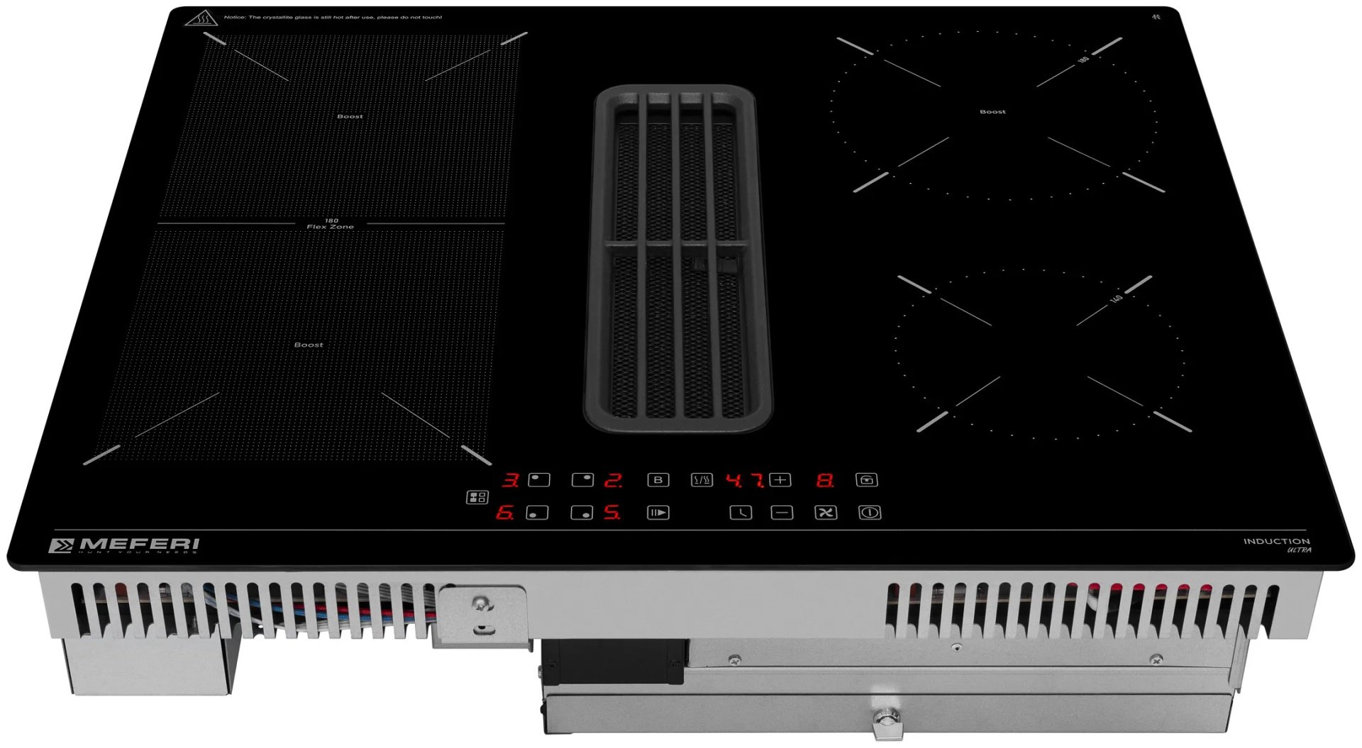 Варочная поверхность MEFERI XSMART60BK ULTRA черный купить,NaN
