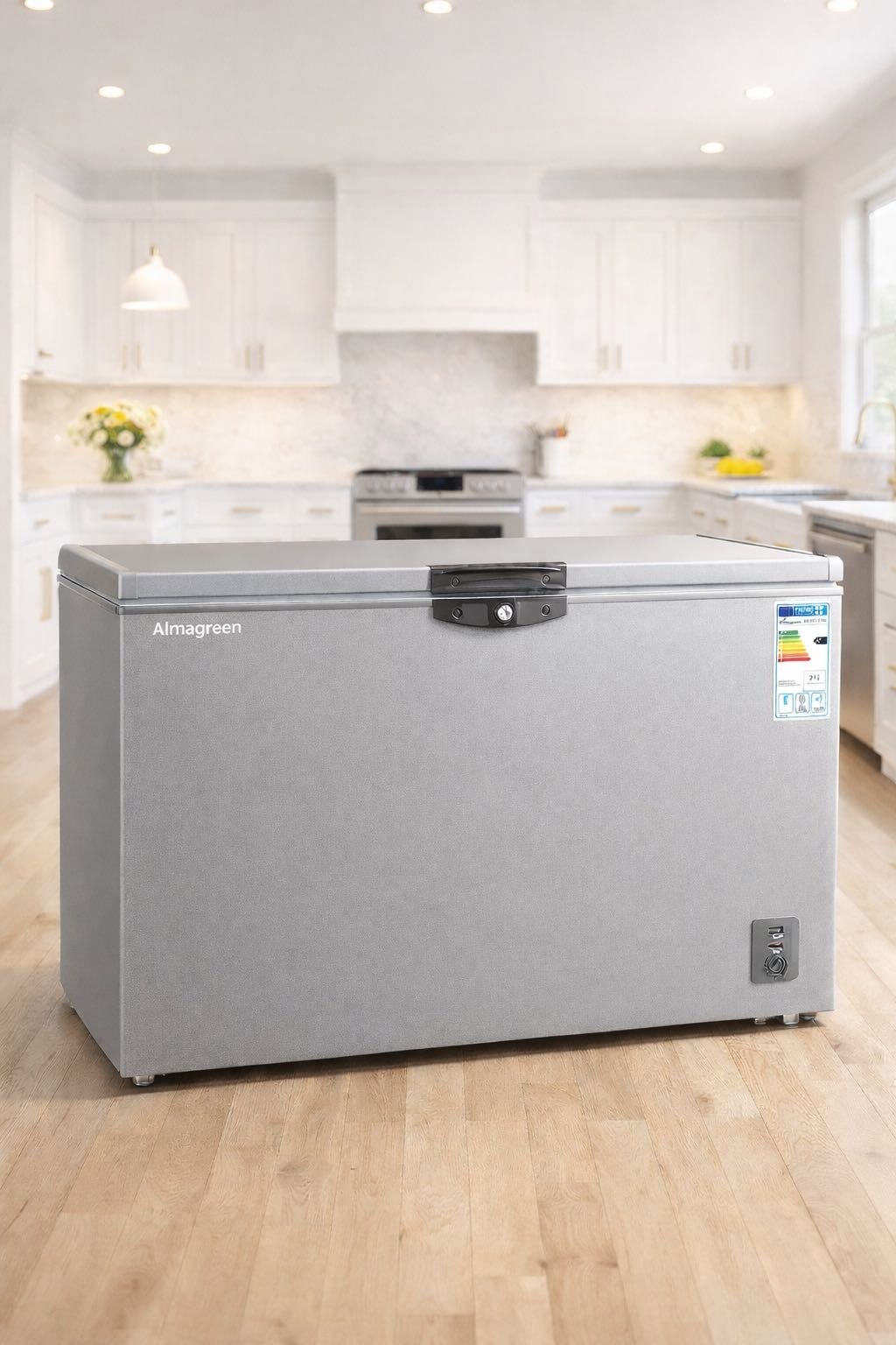 Морозильник Almagreen BD/BC-375G 375 л серый
