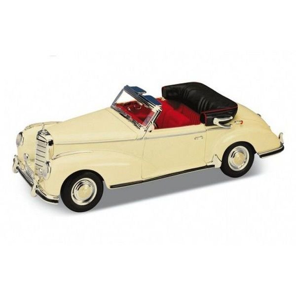 Ретро-машина Welly 1:34-39 Mercedes-Benz 300S 1955 бежевая купить,NaN