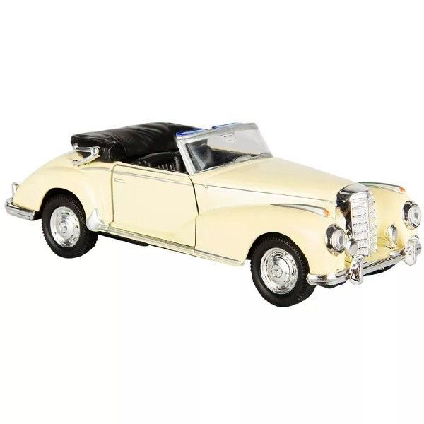 Ретро-машина Welly 1:34-39 Mercedes-Benz 300S 1955 бежевая купить,NaN