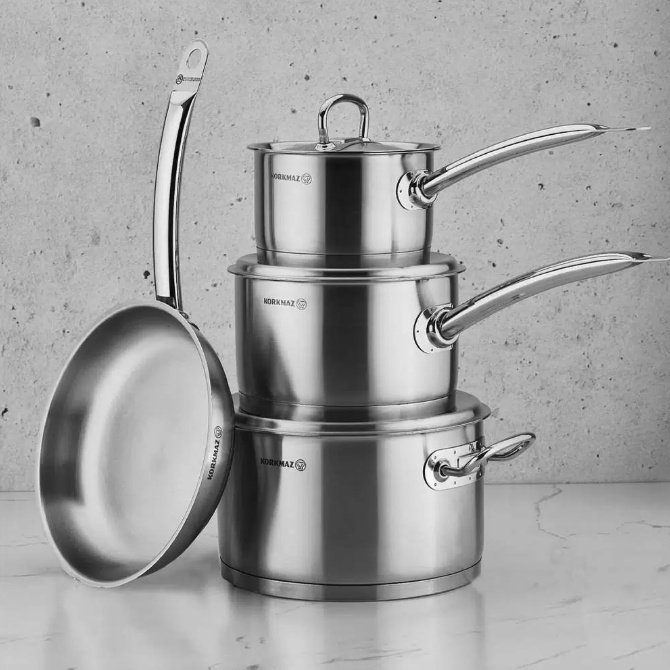 Сковорода Korkmaz Proline Frypan 24x5см купить,NaN