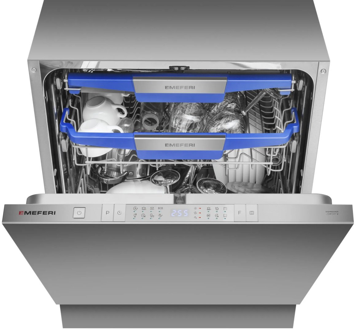 Посудомоечная машина MEFERI MDW6083 COMFORT PLUS серебристый купить,NaN