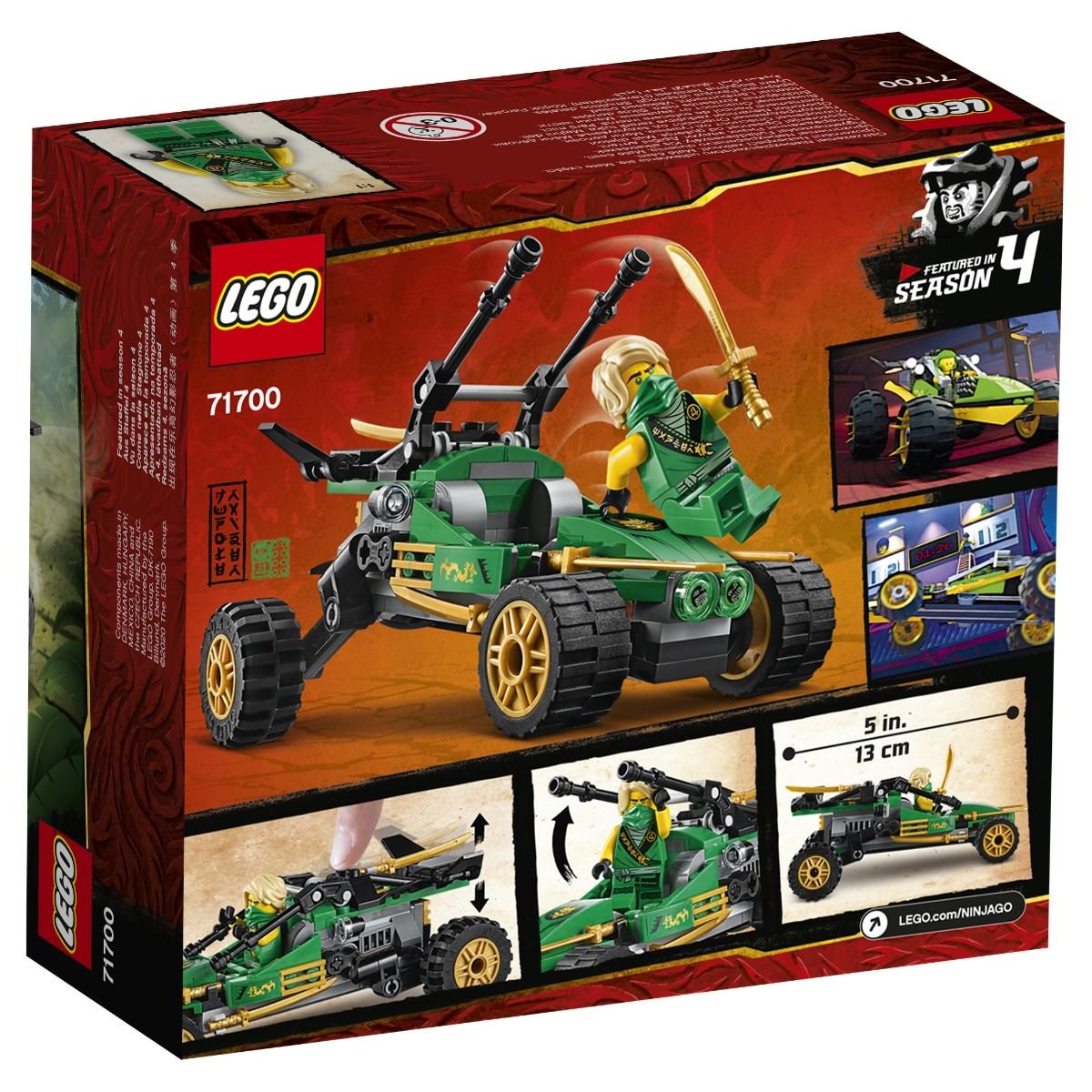 Конструктор Lego Ninjago Тропический внедорожник 71700