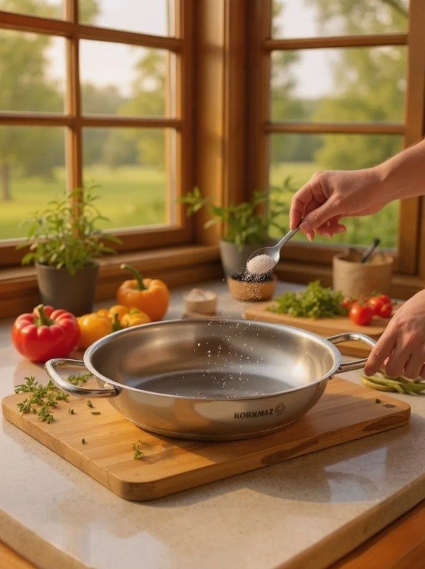 Сковорода Korkmaz Prolıne Paella Frypan 16х4см