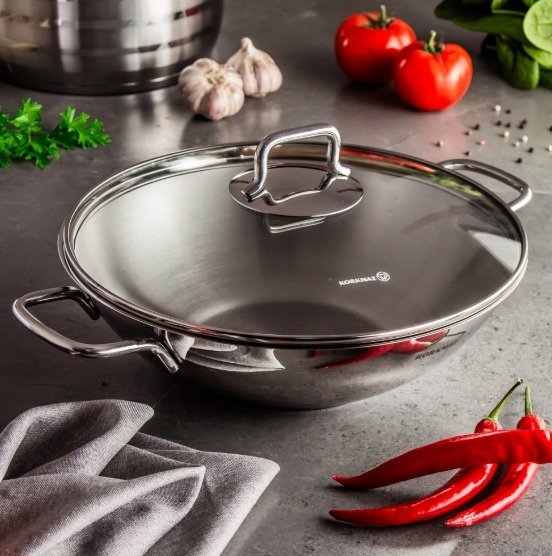 Вок Korkmaz Perla Wok 28х8.5см 3.3л
