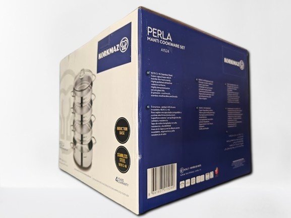Мантоварка Korkmaz Perla Manti Cookware Set 28см 5л