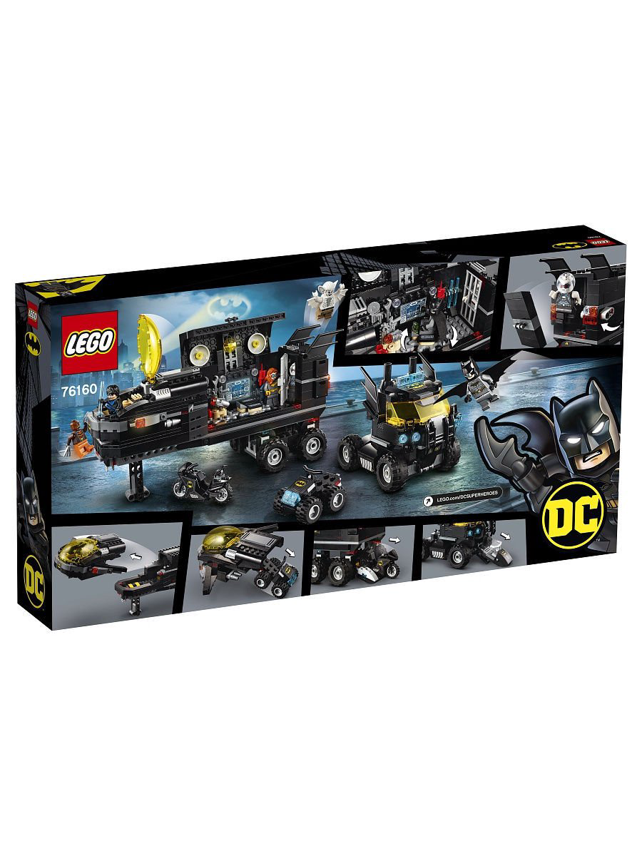 Конструктор Lego DC Comics Super Heroes Мобильная база Бэтмена 76160 купить,NaN
