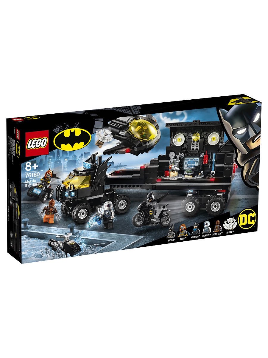 Конструктор Lego DC Comics Super Heroes Мобильная база Бэтмена 76160 купить,NaN