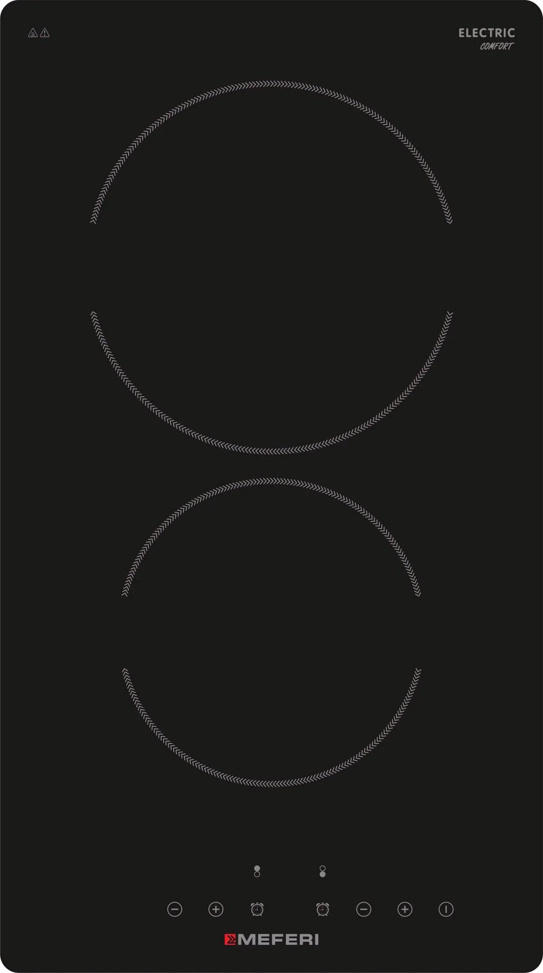 Варочная поверхность MEFERI MEH302BK COMFORT черный купить,NaN
