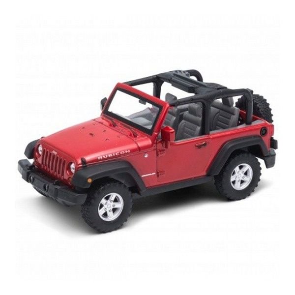 Внедорожник Welly 1:31 Jeep Wrangler Rubicon красный купить,NaN