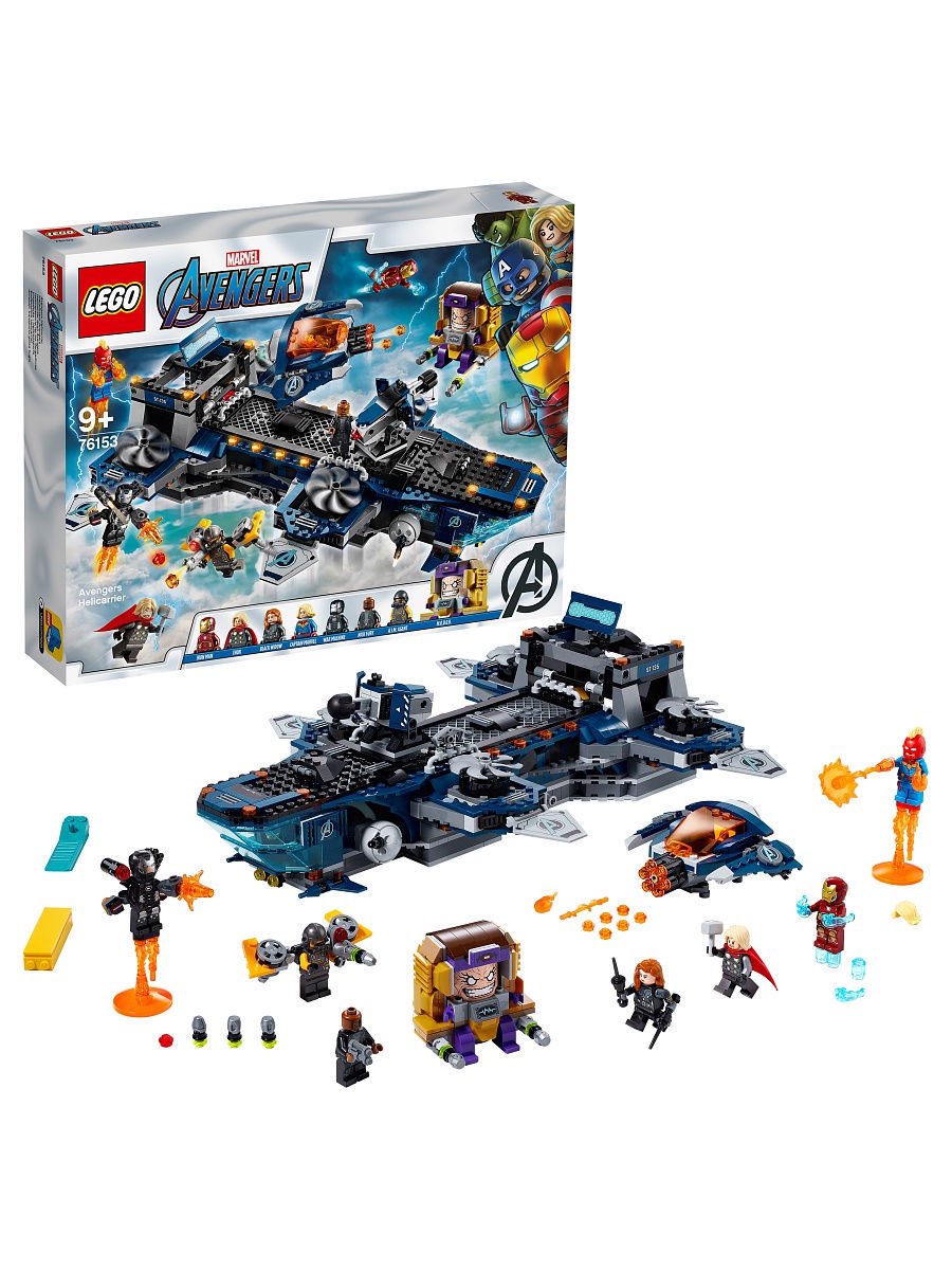 Конструктор Lego Super Heroes Геликарриер 76153 купить,NaN