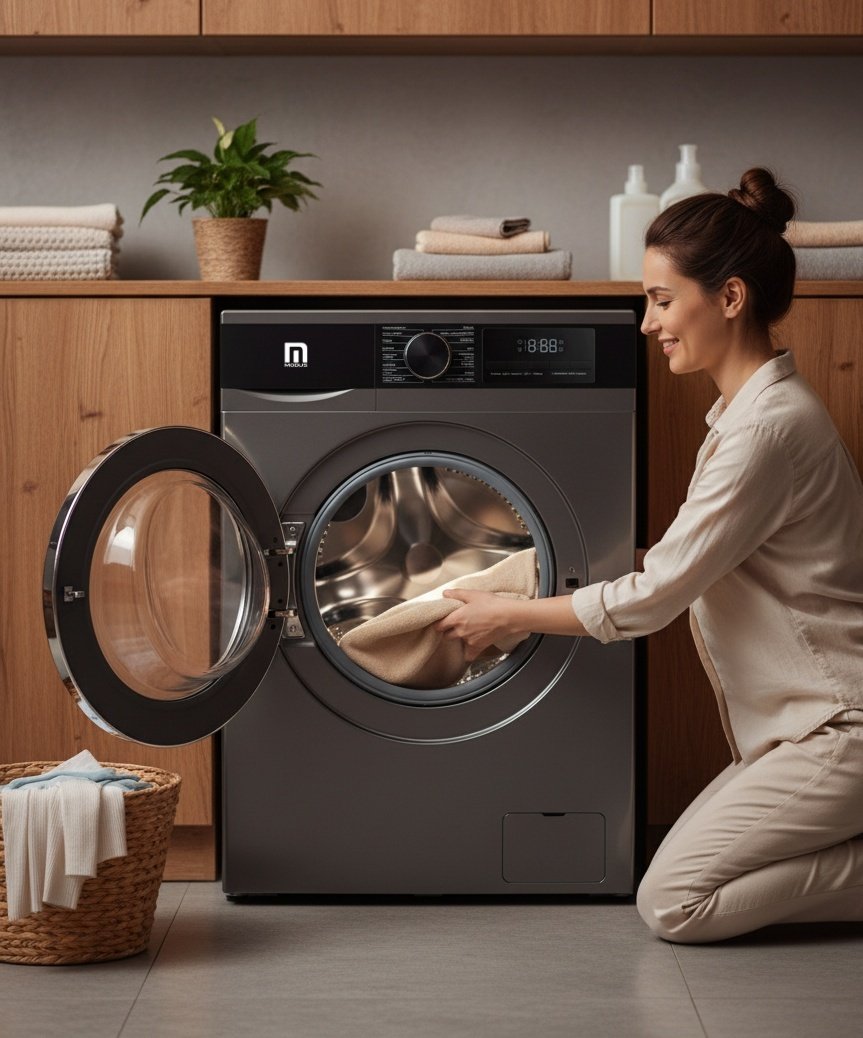 Стиральная машина Modus MWM-1010-DGDC серый