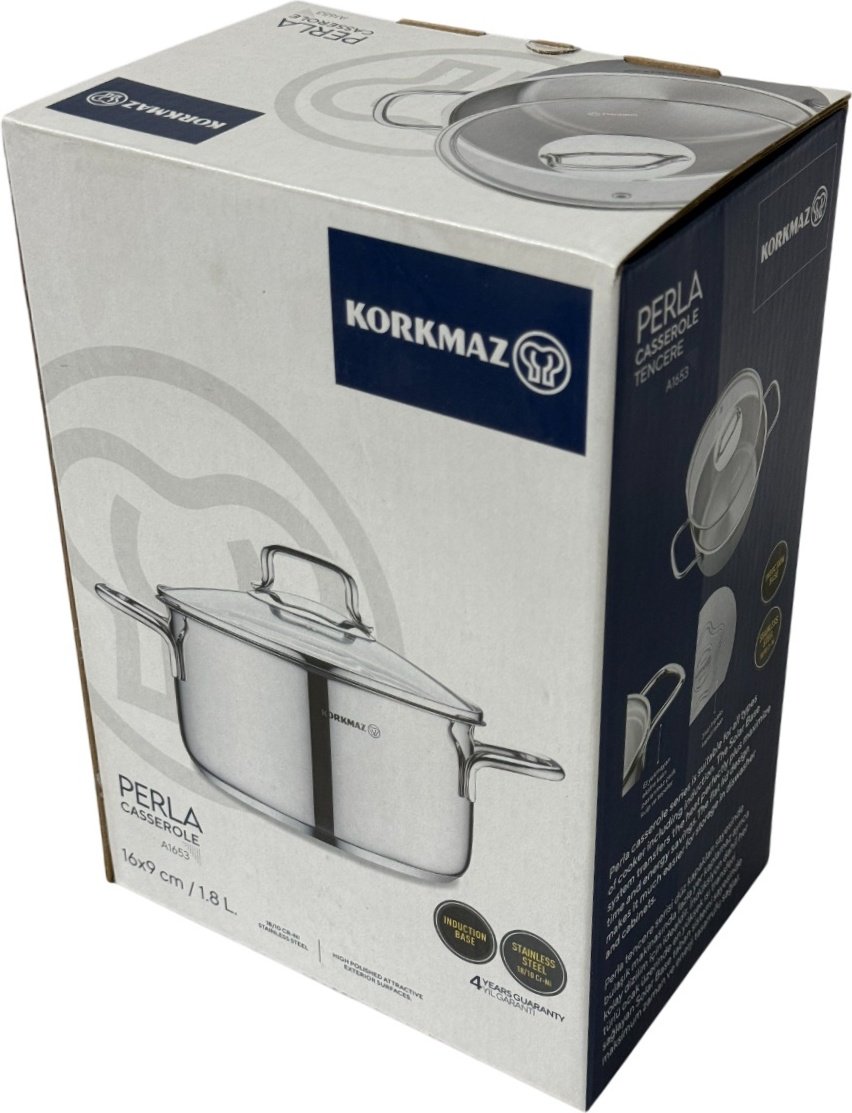 Кастрюля Korkmaz Perla Casserole 16х9см 1.8л