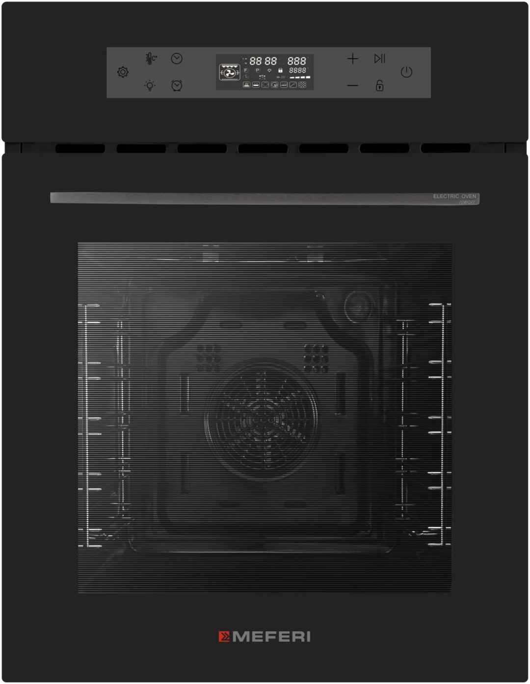 Духовой шкаф MEFERI MEO4511BK COMFORT PLUS черный купить,NaN
