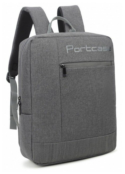 Рюкзак для ноутбука Portcase KBP-132 GR 15.6" серый