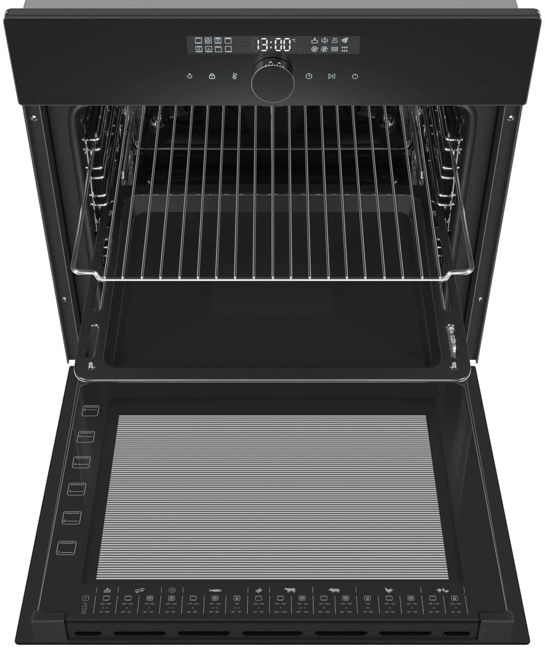 Духовой шкаф MEFERI MEO6017BK ULTRA черный купить,NaN