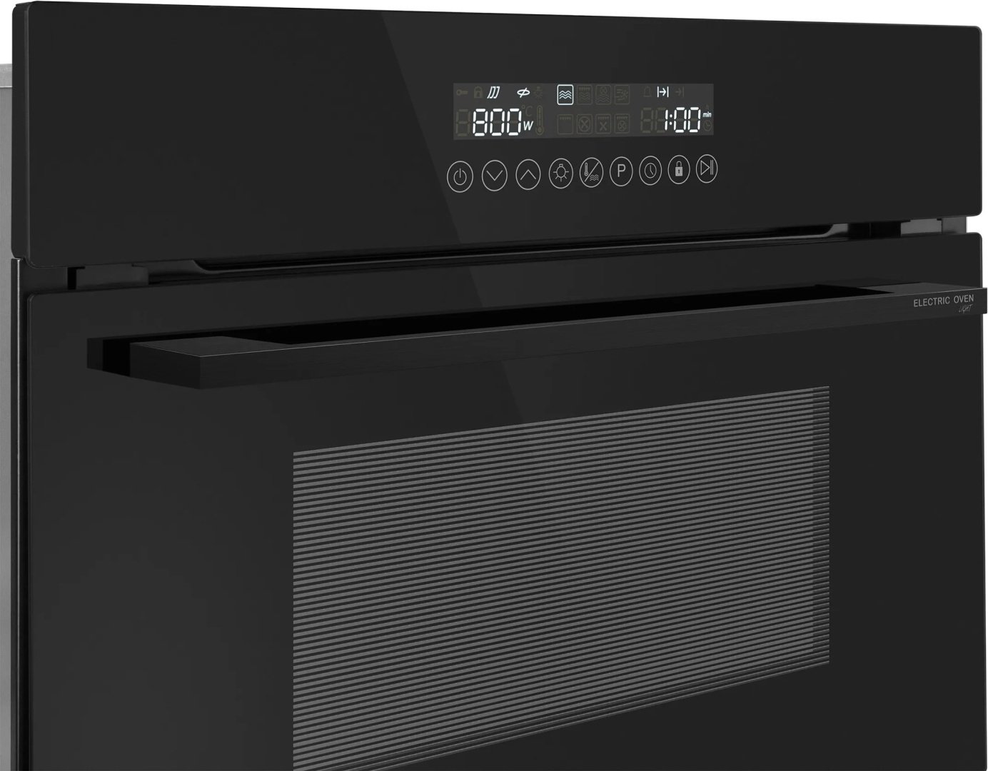 Духовой шкаф MEFERI MEO608BK MICROWAVE черный купить,NaN