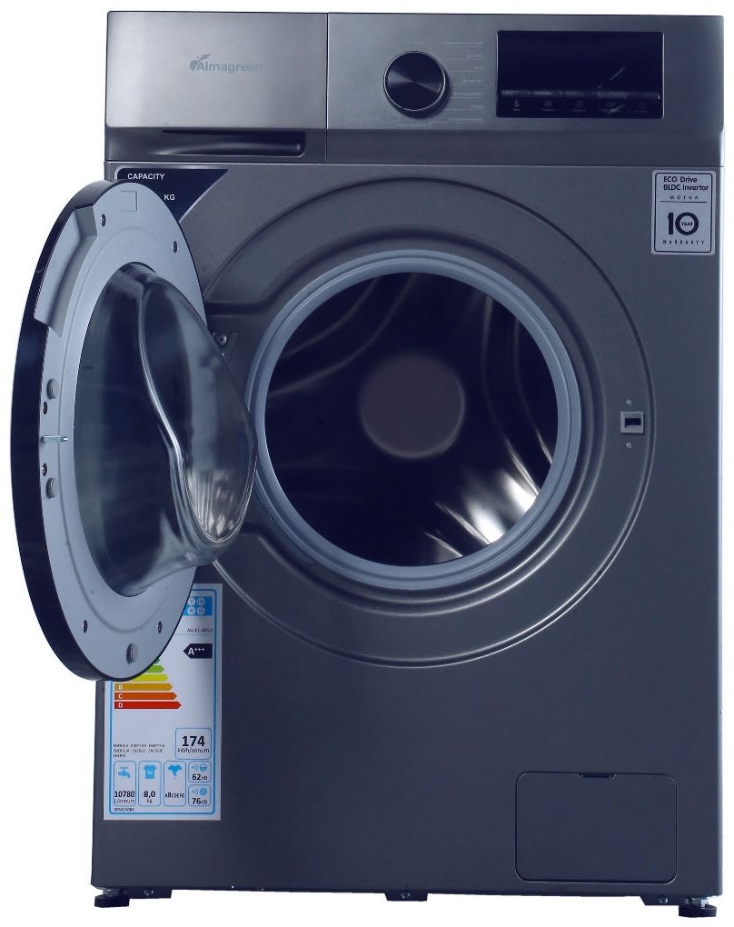 Стиральная машина Almagreen AG-F1-07SD серый
