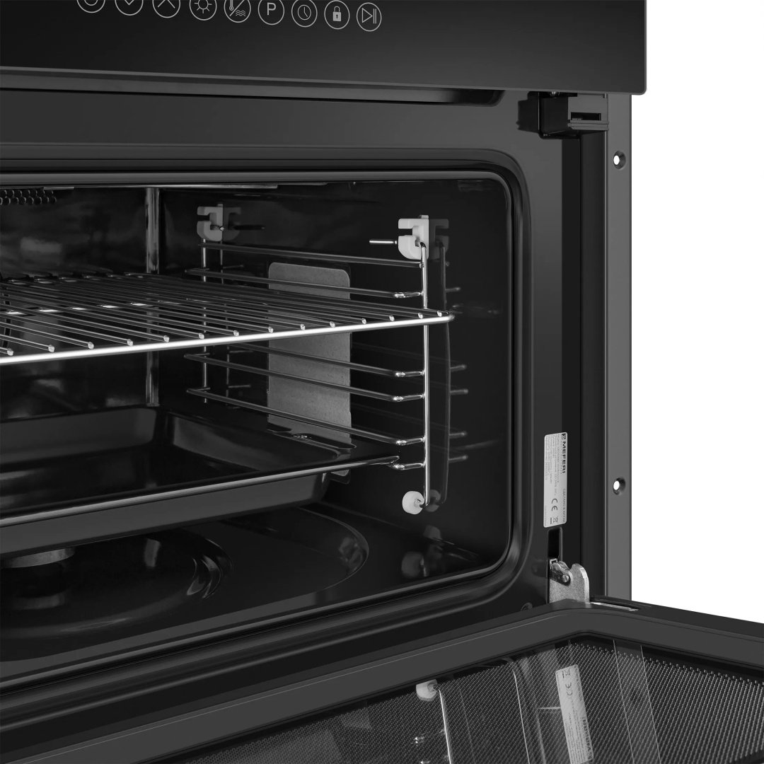 Духовой шкаф MEFERI MEO608BK MICROWAVE черный купить,NaN